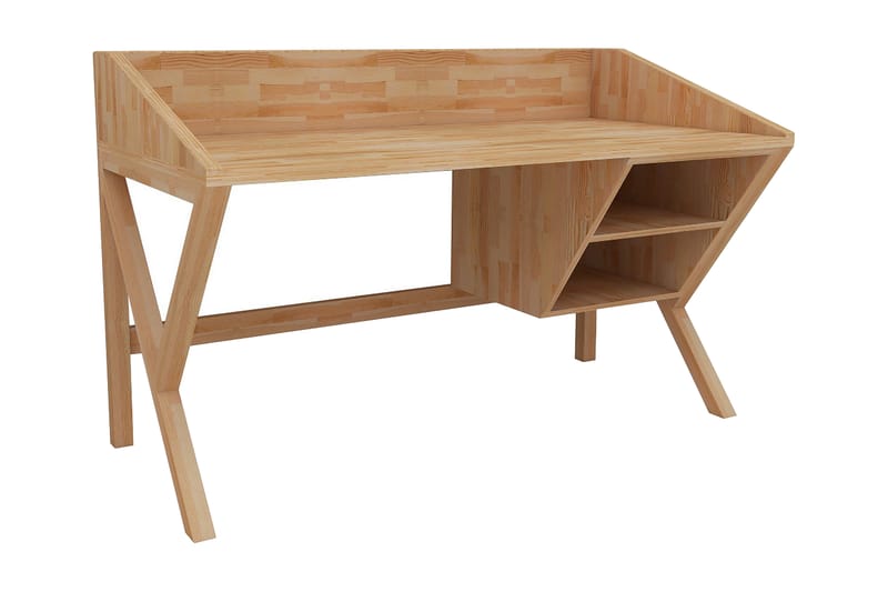 Turkith Skrivbord 120 cm - Ljus Natur - Möbler - Bord & matgrupper - Kontorsbord - Skrivbord