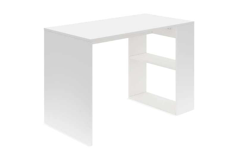 Ulvsryd Skrivbord 112 cm med Förvaring Hyllor - Vit - Möbler - Bord & matgrupper - Kontorsbord - Skrivbord