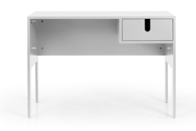 Uno Skrivbord 105 cm med Förvaring Låda Vit - Tenzo - Möbler - Bord & matgrupper - Kontorsbord - Skrivbord