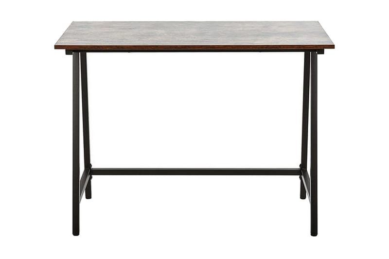 Vilseck Skrivbord 100 cm - Mörkbrun/Svart - Möbler - Bord & matgrupper - Kontorsbord - Skrivbord