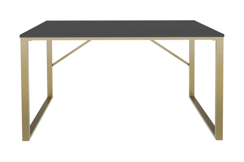 Vinresk Skrivbord 60x74x120 cm - Guld/Antracit - Möbler - Bord & matgrupper - Kontorsbord - Skrivbord