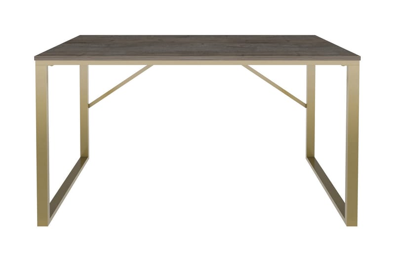 Vinresk Skrivbord 60x74x120 cm - Guld/Antracit - Möbler - Bord & matgrupper - Kontorsbord - Skrivbord