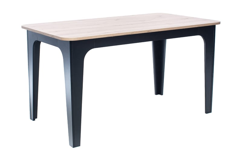 Berks Matbord 139 cm - Natur/Svart - Möbler - Bord & matgrupper - Matbord & köksbord