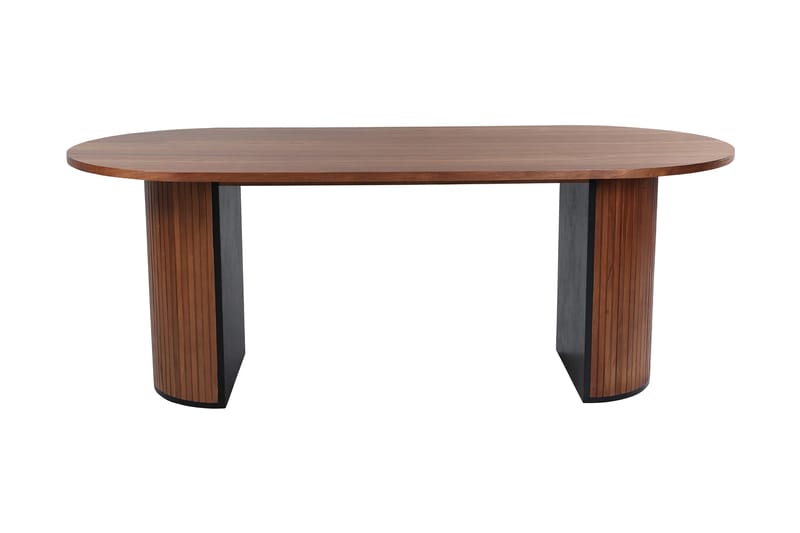 Biana Matbord 200 cm Ovalt - Valnötsbrun - Möbler - Bord & matgrupper - Matbord & köksbord