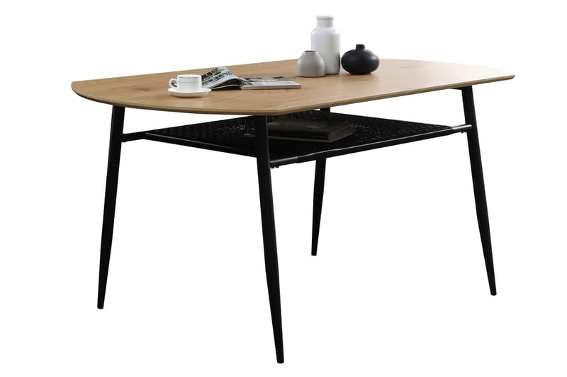 Bicker Matbord 180 cm - Natur/Svart - Möbler - Bord & matgrupper - Matbord & köksbord
