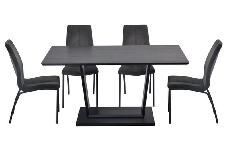 Britty Matbord 150 cm - Svart - Möbler - Bord & matgrupper - Matbord & köksbord