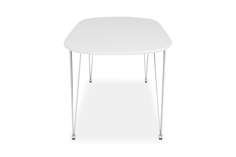 Caddy Matbord 180 cm med 2 Tilläggsskivor Ovalt - Vit - Möbler - Bord & matgrupper - Matbord & köksbord