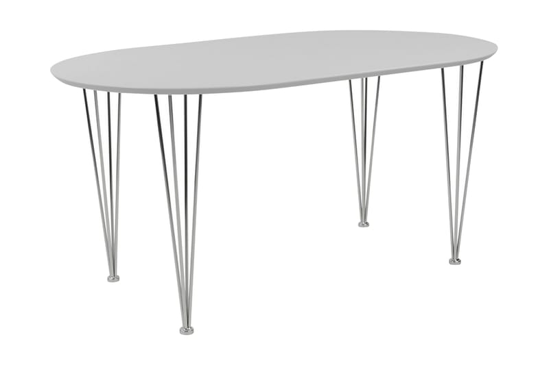 Canzona Matbord Oval 150 cm - Ljusgrå - Möbler - Bord & matgrupper - Matbord & köksbord