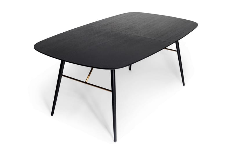 Dawa Förlängningsbart Matbord 180 cm - Mässing/Svart - Möbler - Bord & matgrupper - Matbord & köksbord