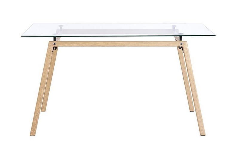 Demba Matbord 140 cm - Transparent/Ljust Trä - Möbler - Bord & matgrupper - Matbord & köksbord