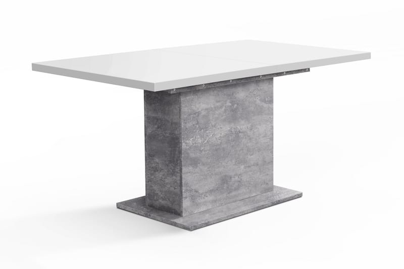 Egbury Förlängningsbart Bord 160 cm - Vit/Grå - Möbler - Bord & matgrupper - Matbord & köksbord