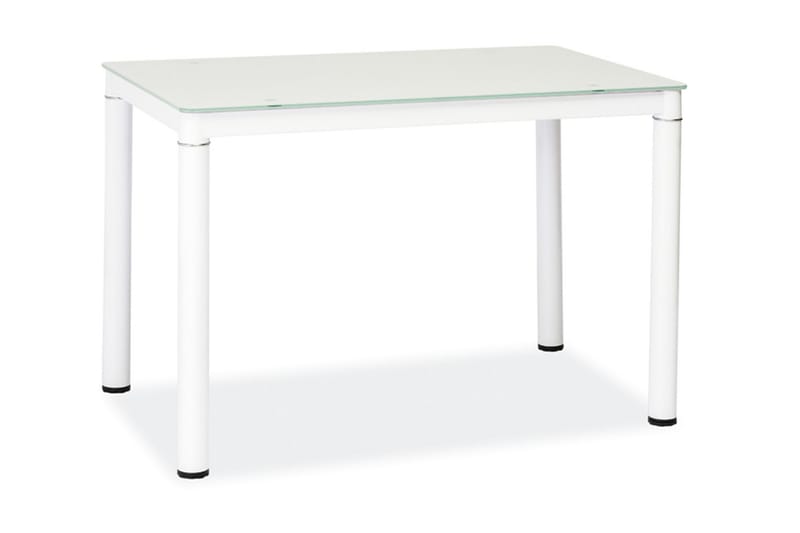 Galan Matbord 100 cm - Glas/Vit - Möbler - Bord & matgrupper - Matbord & köksbord