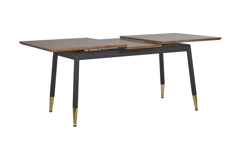 Galice Matbord 200 cm - Natur/Svart/Guld - Möbler - Bord & matgrupper - Matbord & köksbord