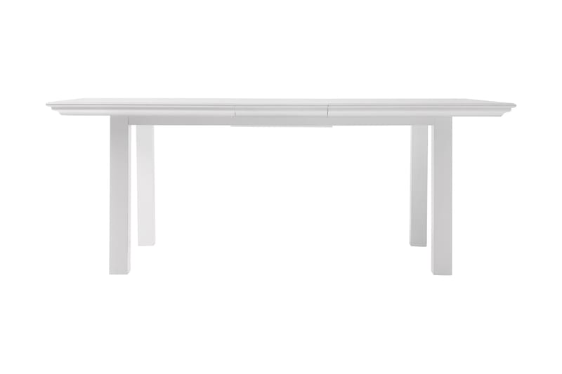 Halifax Förlängningsbart Matbord 160 cm med Tilläggsskiva - Vit - Möbler - Bord & matgrupper - Matbord & köksbord