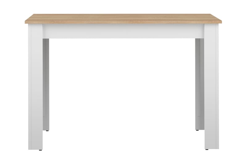 Hellevur Matbord 110 cm - Trä/Vit - Möbler - Bord & matgrupper - Matbord & köksbord