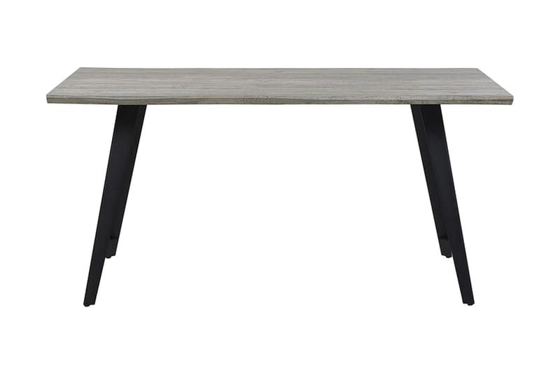 Iossi Matbord 160 cm - Grå/Svart - Möbler - Bord & matgrupper - Matbord & köksbord