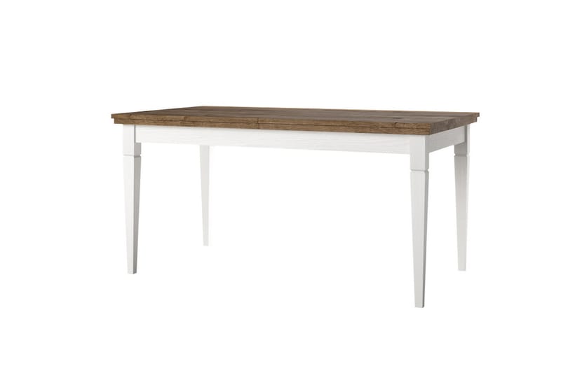 Ivreri Förlängningsbart Matbord 160 cm - Vit/Natur - Möbler - Bord & matgrupper - Matbord & köksbord