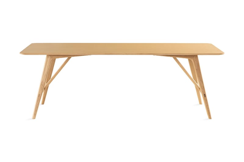 Jerup Matbord 220 cm - Brun - Möbler - Bord & matgrupper - Matbord & köksbord
