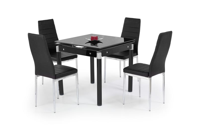 Kenora Förlängningsbart Matbord 80 cm - Svart - Möbler - Bord & matgrupper - Matbord & köksbord
