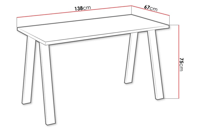 Kleos Matbord 138 cm - Ek - Möbler - Bord & matgrupper - Matbord & köksbord