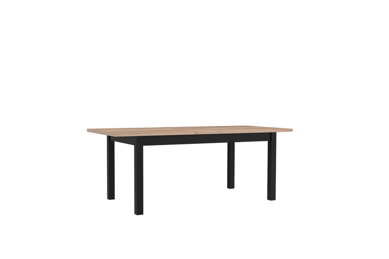 Konitsa Förlängningsbart Matbord 160 cm - Brun/Svart - Möbler - Bord & matgrupper - Matbord & köksbord