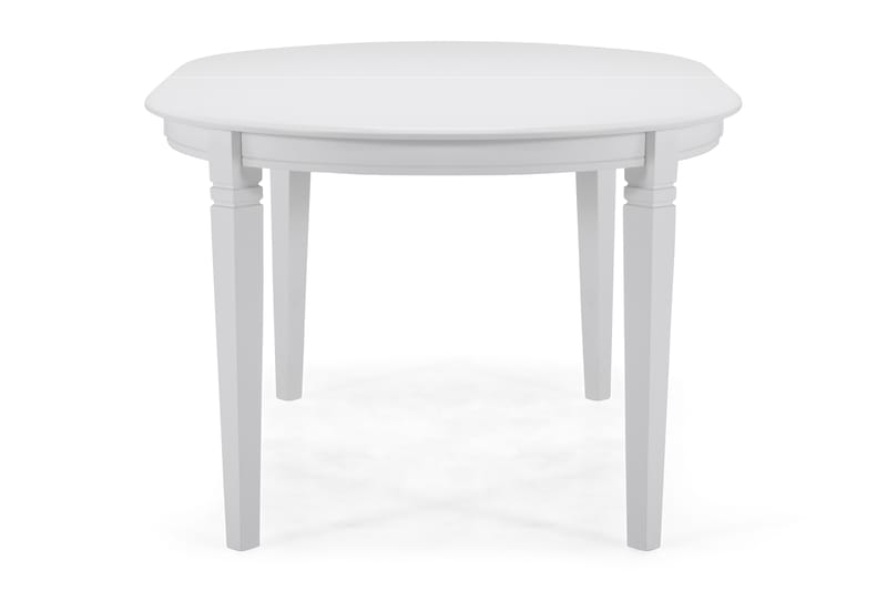 Läckö Förlängningsbart Matbord 150 cm Ovalt - Vit - Möbler - Bord & matgrupper - Matbord & köksbord