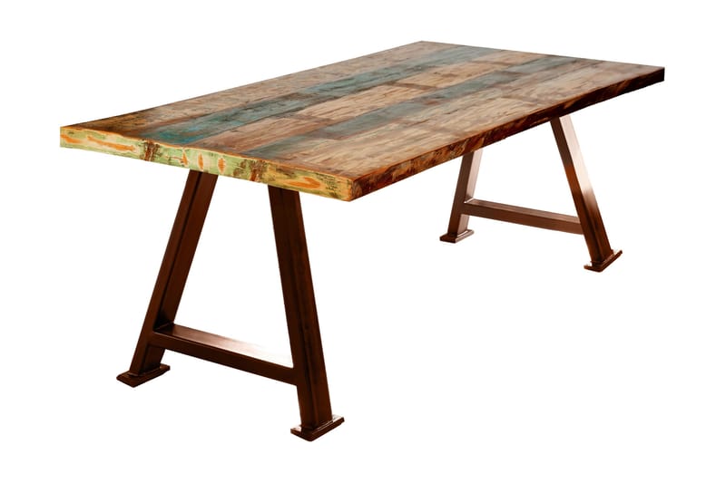 Laikera Matbord 180x100 cm - Återvunnet Trä/Flerfärgad/Brun - Möbler - Bord & matgrupper - Matbord & köksbord