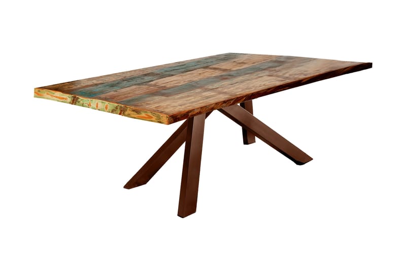Laikera Matbord 240 cm - Återvunnet Trä/Flerfärgad/Brun - Möbler - Bord & matgrupper - Matbord & köksbord
