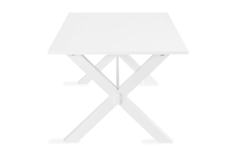 Linnea Matbord 180 cm - X-ben/Vitlack - Möbler - Bord - Matbord & köksbord