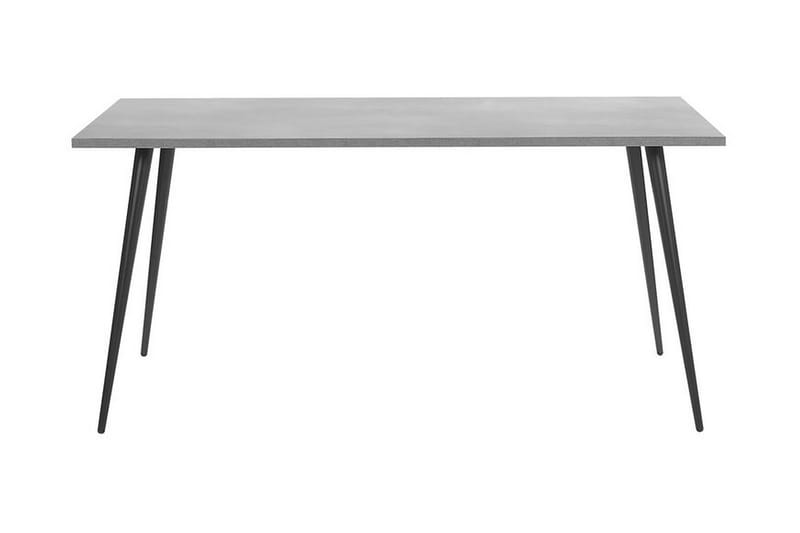 Lolenco Matbord 160 cm - Grå/Svart - Utemöbler - Utebord & trädgårdsbord - Matbord utomhus