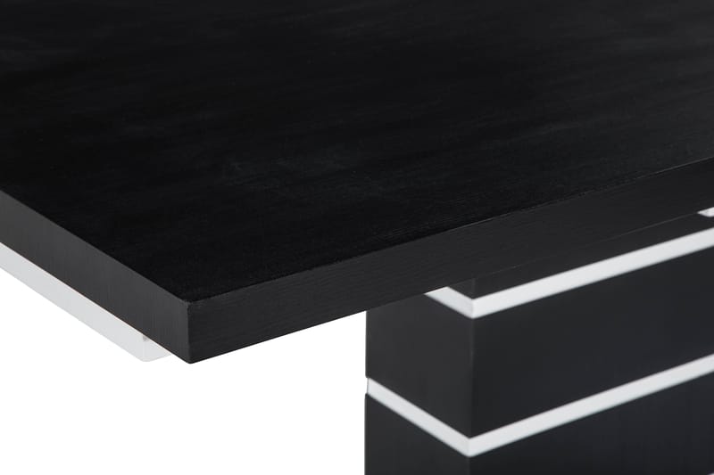 Macahan Förlängningsbart Matbord 180 cm - Svart/Vit - Möbler - Bord & matgrupper - Matbord & köksbord
