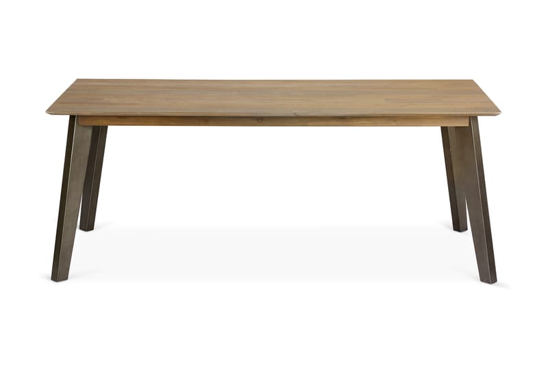 Malaga Förlängningsbart Matbord 200 cm - Brun/Silver - Möbler - Bord & matgrupper - Matgrupper