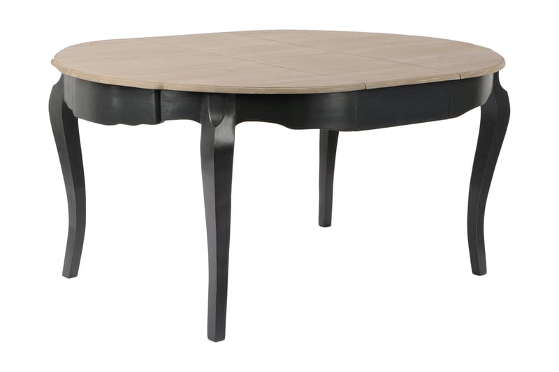 Matbord 120 cm - Svart/Trä/Natur - Möbler - Bord & matgrupper - Matbord & köksbord