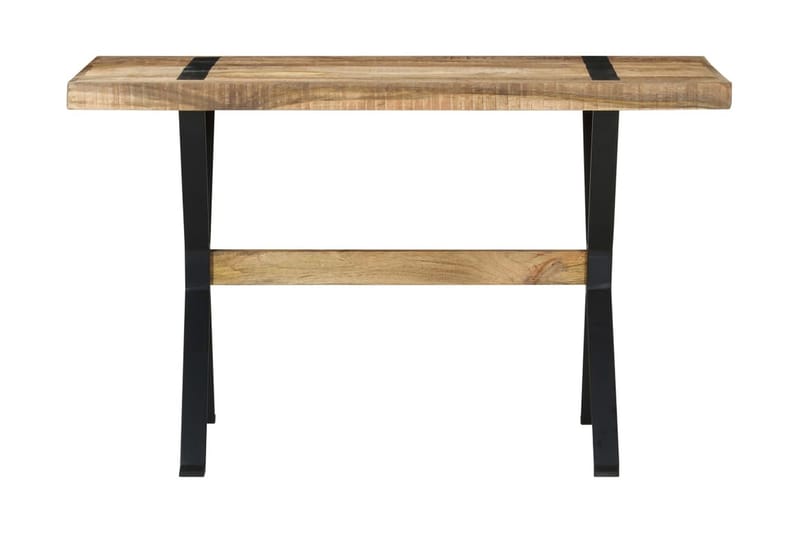 Matbord 120x60x76 cm grovt mangoträ - Brun - Möbler - Bord & matgrupper - Matbord & köksbord