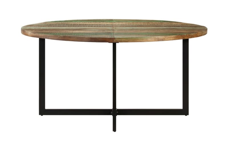 Matbord 150x75 cm massivt återvunnet trä - Brun - Möbler - Bord & matgrupper - Matbord & köksbord