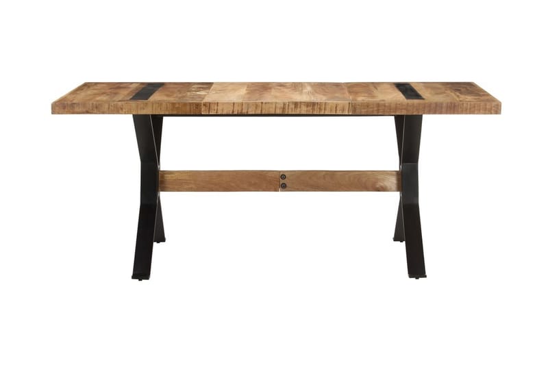 Matbord 180x90x76 cm grovt mangoträ - Brun - Möbler - Bord & matgrupper - Matbord & köksbord