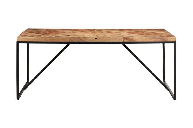 Matbord 180x90x76 cm massivt akaciaträ och mangoträ - Brun - Möbler - Bord & matgrupper - Matbord & köksbord