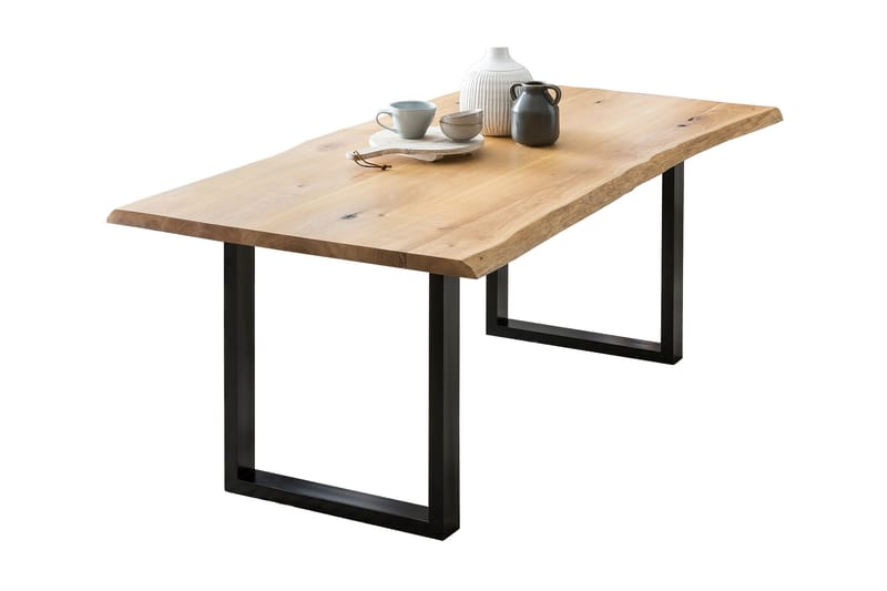Matbord 40 mm oak - Brun|Svart - Möbler - Bord & matgrupper - Matbord & köksbord