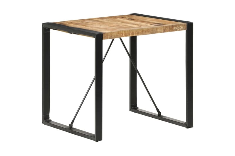 Matbord 80x80x75 cm grovt mangoträ - Brun - Möbler - Bord & matgrupper - Matbord & köksbord