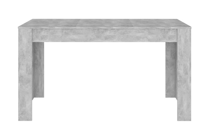 Matbord betonggrå 140x74,5x76 cm spånskiva - Grå - Möbler - Bord & matgrupper - Matbord & köksbord