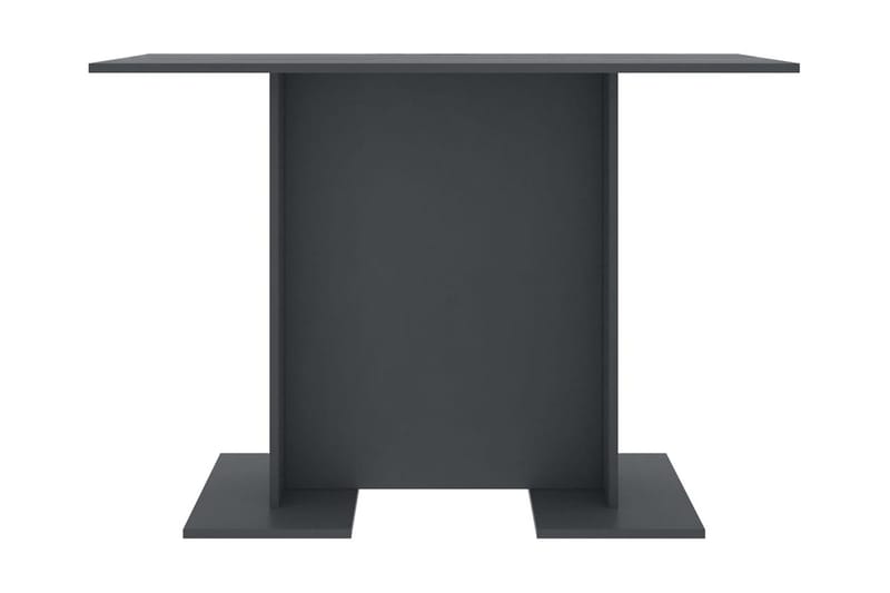 Matbord grå 110x60x75 cm spånskiva - Grå - Möbler - Bord & matgrupper - Matbord & köksbord