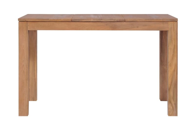 Matbord i massiv teak med naturlig finish 120x60x76 cm - Brun - Möbler - Bord & matgrupper - Matbord & köksbord