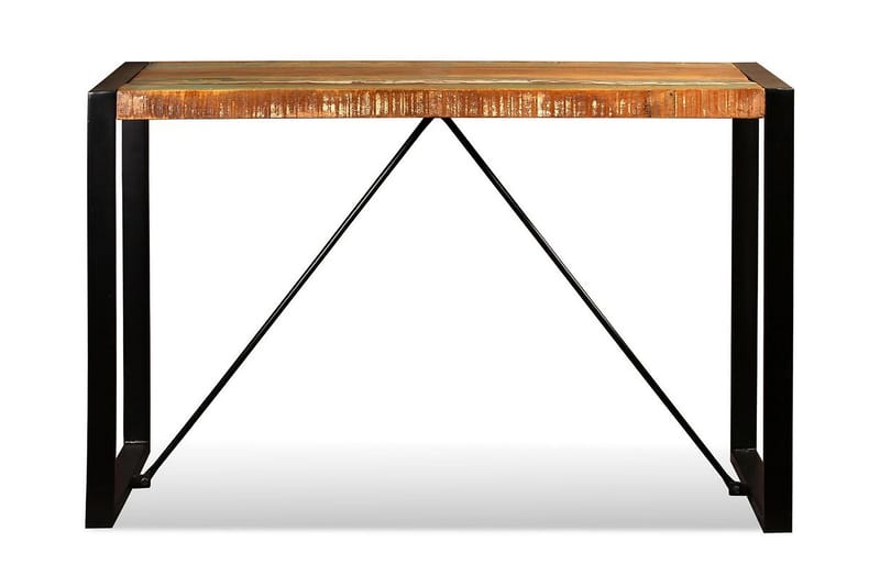 Matbord i massivt återvunnet trä 120 cm - Brun - Möbler - Bord & matgrupper - Matbord & köksbord