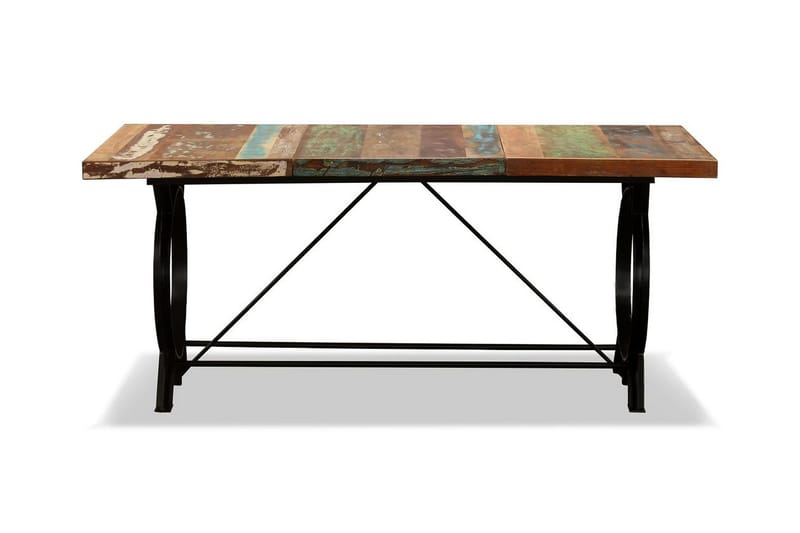 Matbord i massivt återvunnet trä 180 cm - Brun - Möbler - Bord & matgrupper - Matbord & köksbord