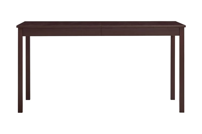 Matbord mörkbrun 140x70x73 cm furu - Brun - Möbler - Bord & matgrupper - Matbord & köksbord