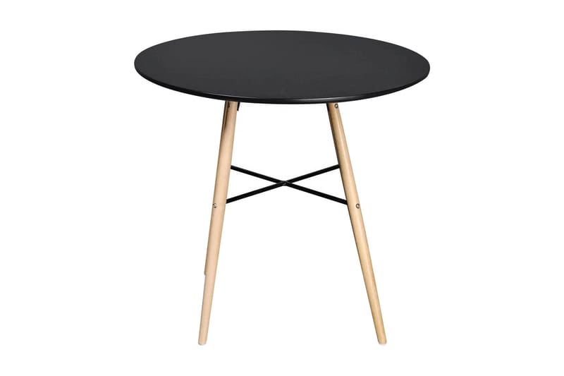 Matbord MDF rund svart - Svart - Möbler - Bord & matgrupper - Matbord & köksbord