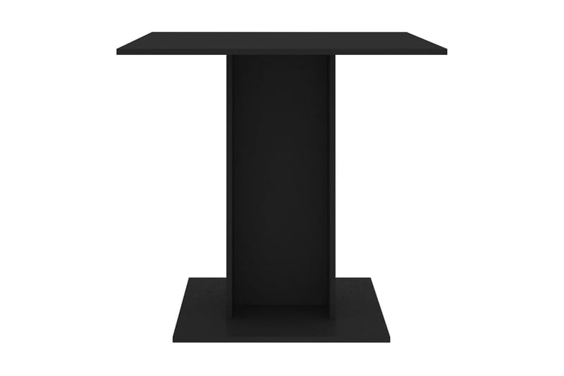 Matbord svart 80x80x75 cm spånskiva - Svart - Möbler - Stolar & fåtöljer - Matstol & köksstol