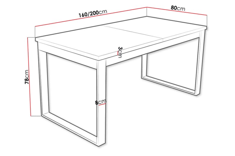 Matbord - Svart|Ek - Möbler - Bord & matgrupper - Matbord & köksbord