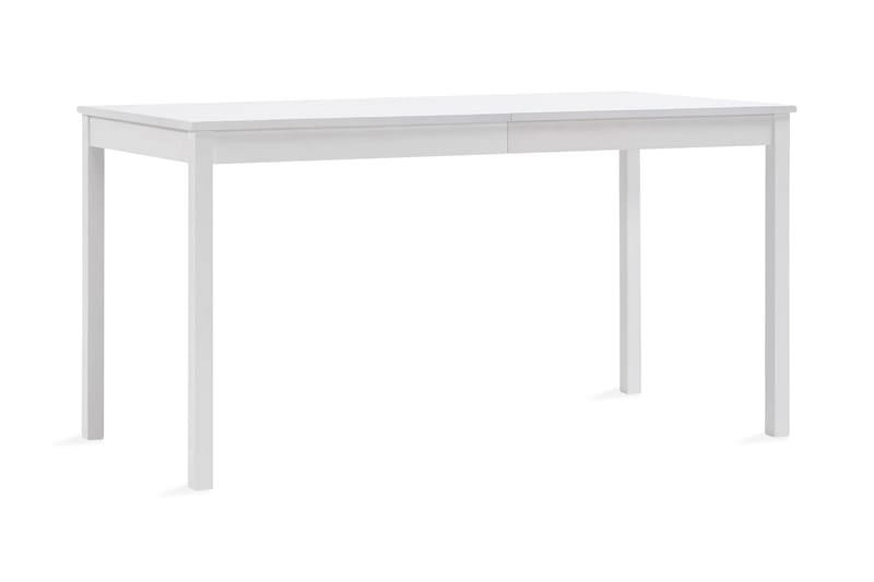 Matbord vit 140x70x73 cm furu - Vit - Möbler - Bord & matgrupper - Matbord & köksbord