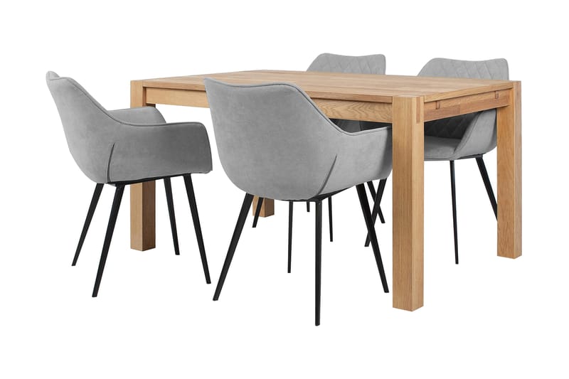 Matgrupp Chicago New med 4 stolar - Möbler - Bord & matgrupper - Matbord & köksbord